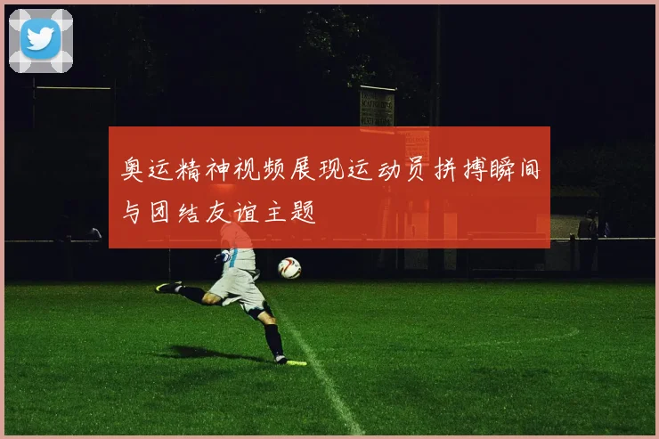 奥运精神视频展现运动员拼搏瞬间与团结友谊主题